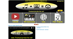 Desktop Screenshot of freemusicproduction.net